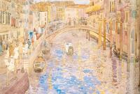 Prendergast, Maurice Brazil - Venetian Canal Scene